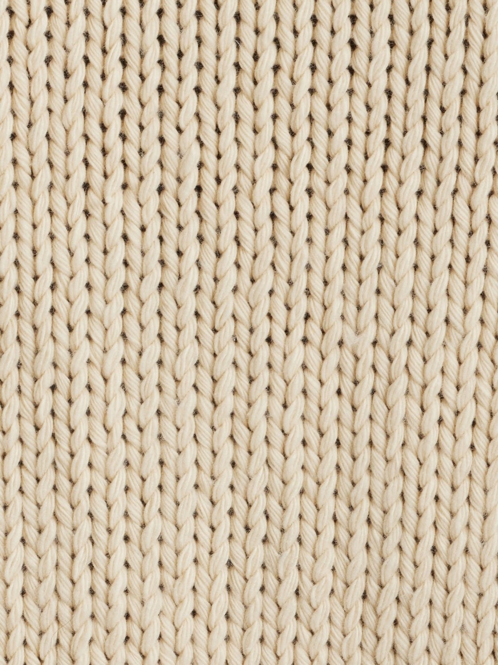 A.P.C. Cream Knit Cardigan with Black Floral Appliqué - Picture 15 of 16
